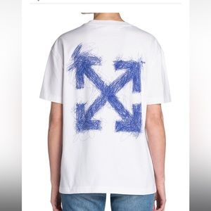 Ok FF WHITE - NWT -  Main Pen Arrows T-Shirt. XL